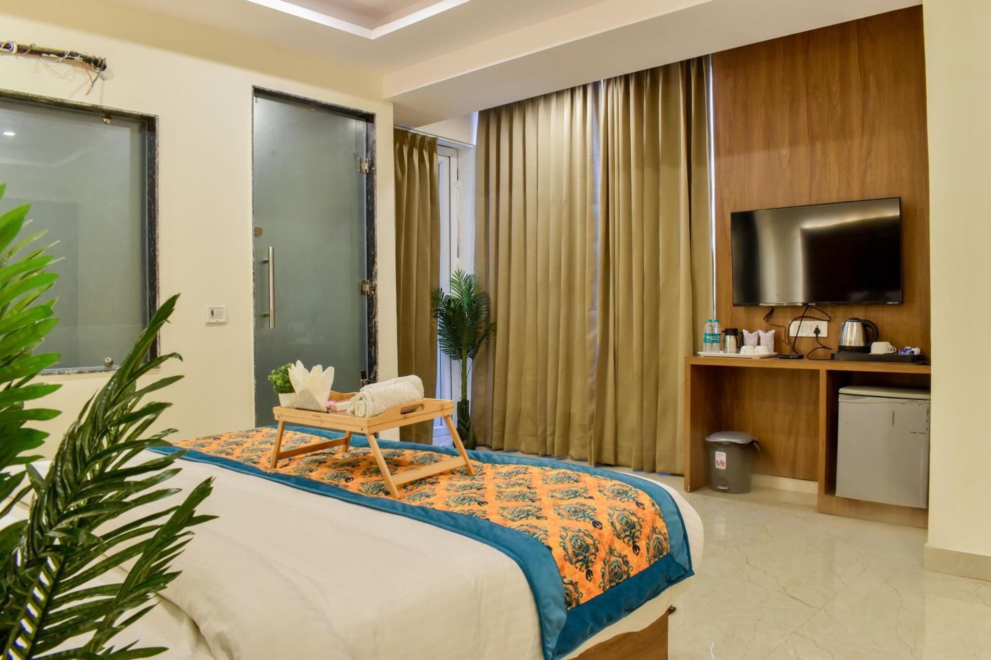 Hotel Yash Palace New Delhi Buitenkant foto